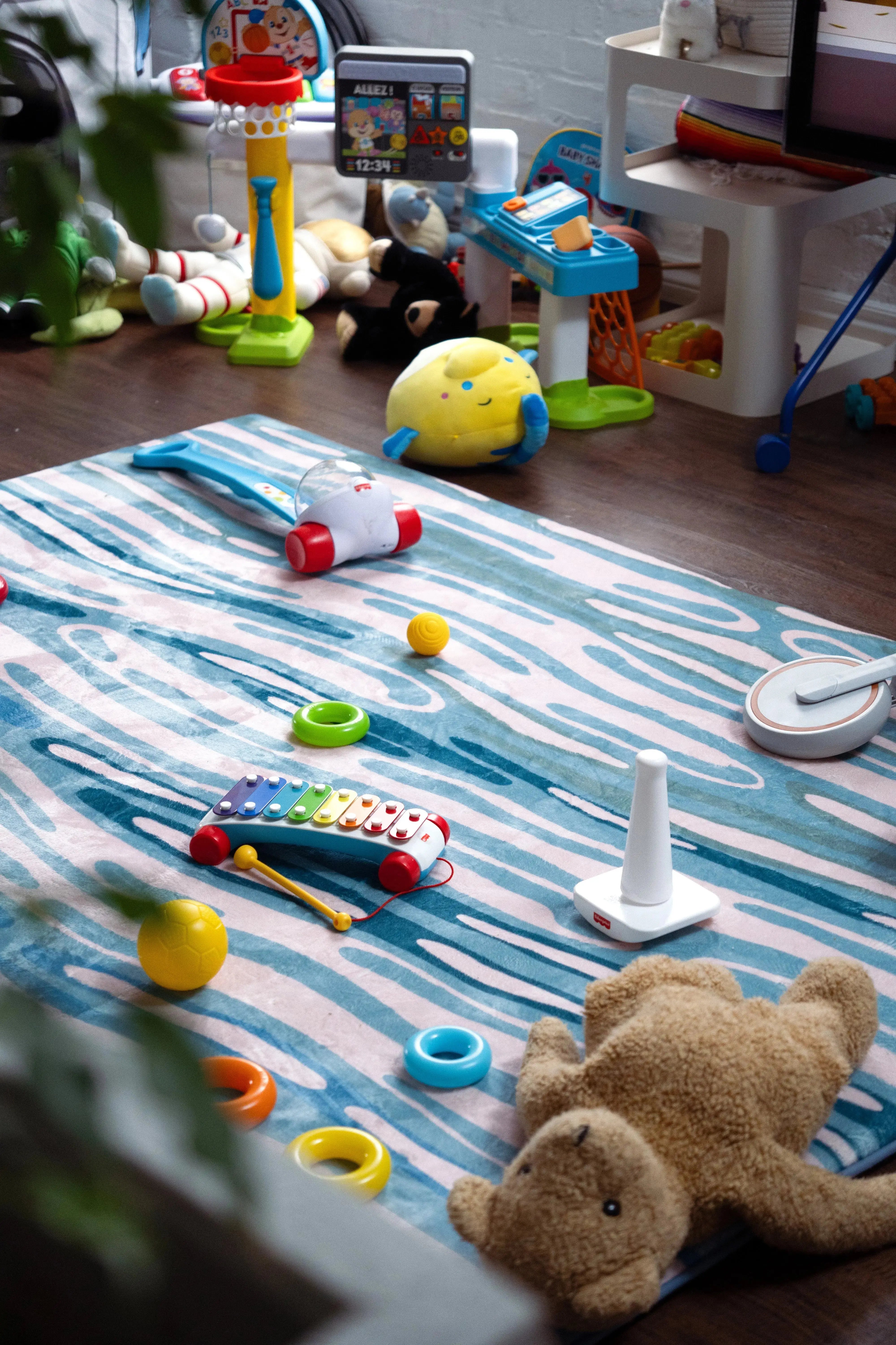 Whimsy Playmat - Modern Design. Safe, Soft & Durable Playmat for